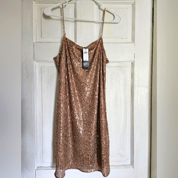 Banana Republic gold sequin mini - Picture 3 of 6